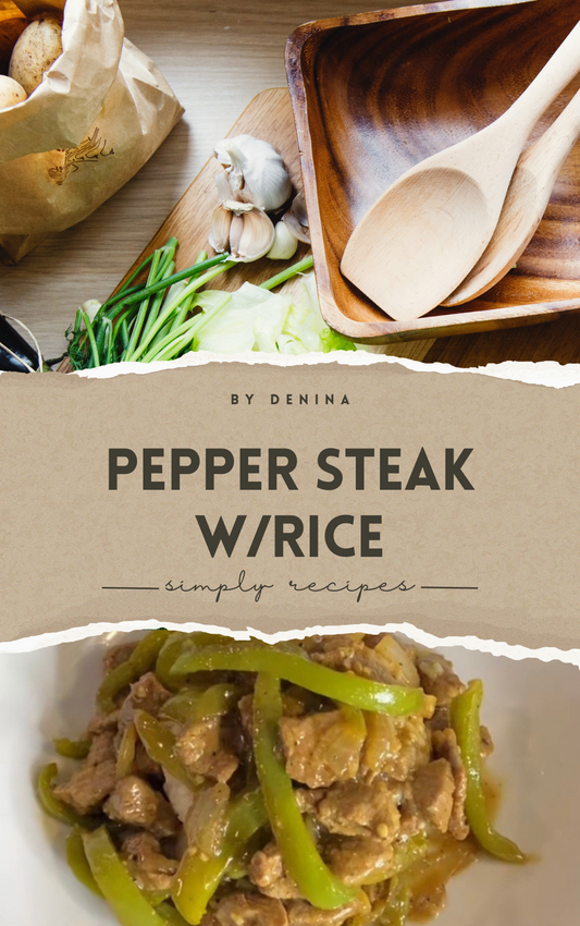 Pepper Steak w/Rice